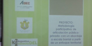 Cierre del proyecto “Diseño e implementación de una metodología participativa de articulación público-privada a escala barrial a partir de un enfoque territorial”