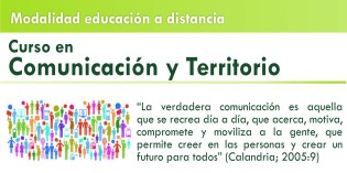 Culmina el curso virtual “Comunicación y Territorio”