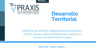 Desarrollo Territorial, intercambio Internacional. (Rafaela)