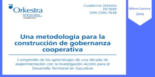 UNA METODOLOGÍA PARA LA CONSTRUCCIÓN DE GOBERNANZA COOPERATIVA