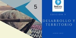 Revista Desarrollo y Territorio, edición Nro 5
