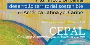 Desarrollo Territorial, planificación. CEPAL