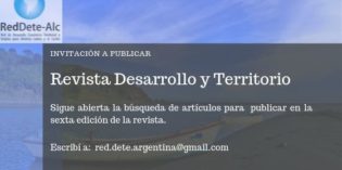 Invitación a publicar en la revista de la RED DETE ALC