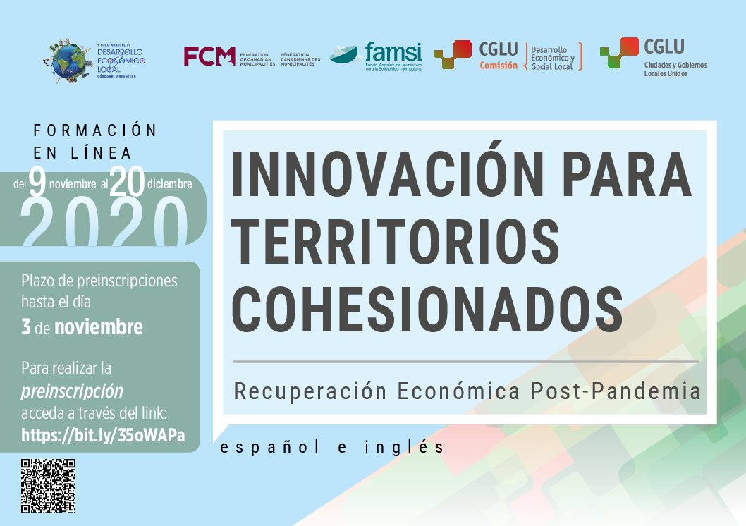 Curso de formación: Innovación para Territorios Cohesionados