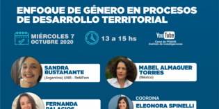 Enfoque de Género en procesos de Desarrollo Territorial