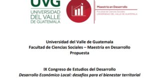 IX Congreso de Estudios del Desarrollo. Propuesta