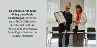 La Orden Carlos Juan Finlay para Pablo Costamagna (RED DETE ALC)